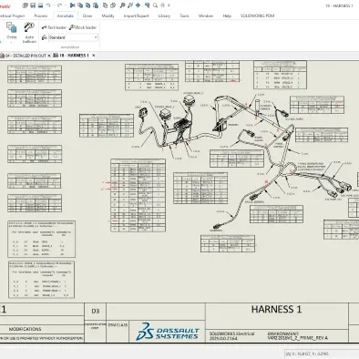 SolidWorks Electrical Schematics 