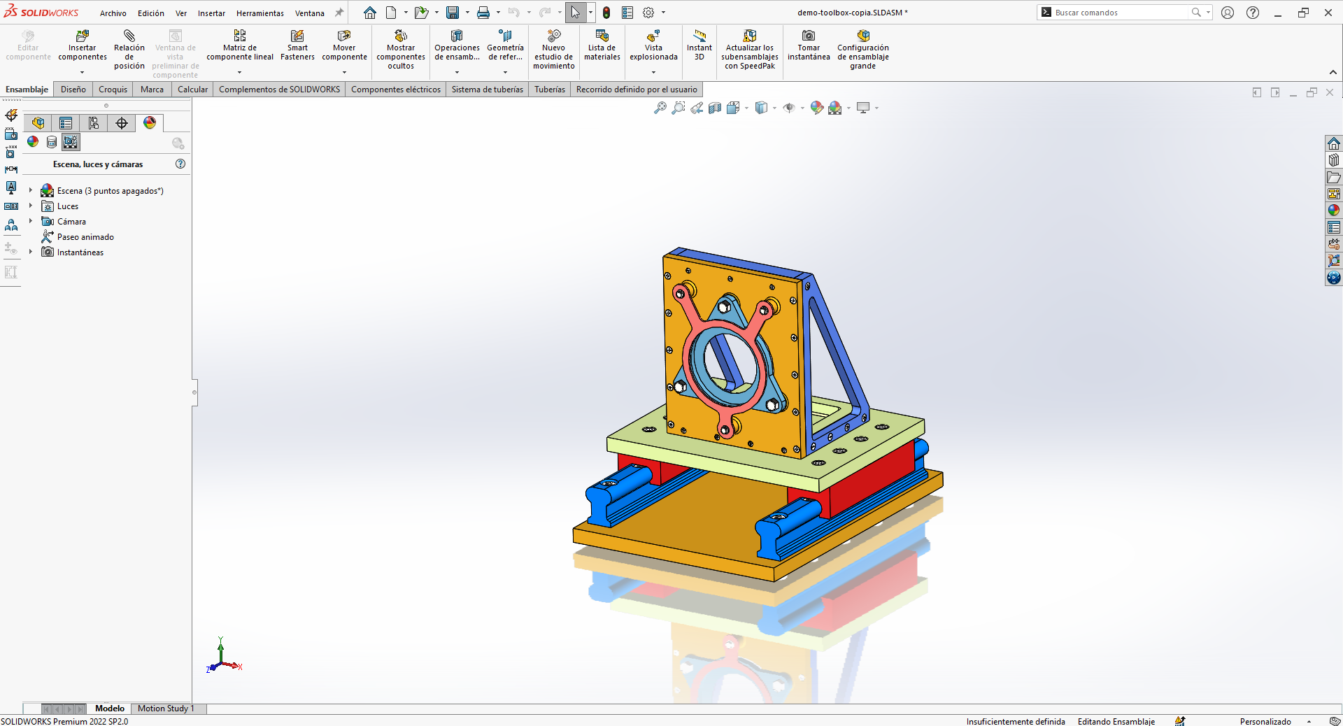 SolidWorks CAD Professional - Taladro y Smart Fasteners