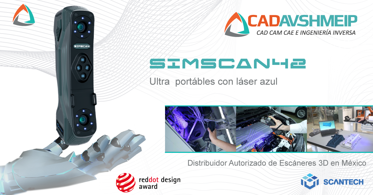 SIMSCAN - Cotiza tu Escáner 3D Industrial Aquí - CAD AVSHMEIP