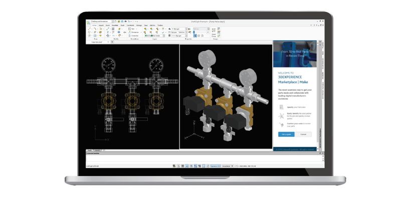 Draftsight méxico 2021 3D Experience Flexibilidad ara tus necesidades Imagen de Draftsight 3D Experience Mayor flexibilidad para tus necesidades