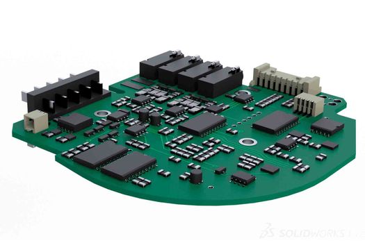 Solidworks PCB 2021 Solidworks imagen de PCB