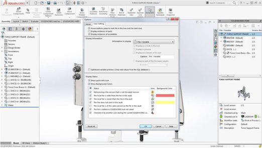 Solidworks PDM standard 2023 Solidworks imagen PDM Standard