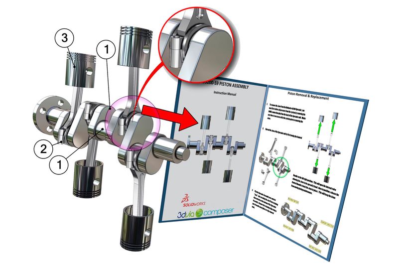 Solidworks Composer 2021 imagen de Distribuidor Solidworks Composer