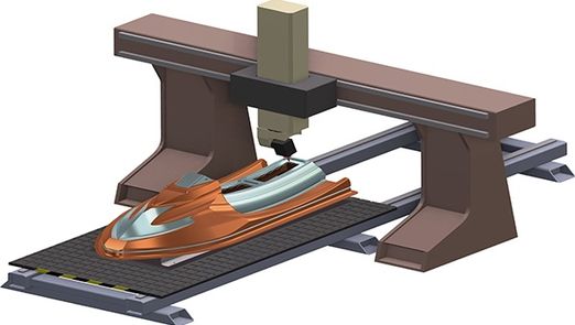 Mastercam Router Simulation 2021 imagen de Mastercam Router simulation