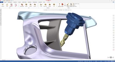 Mastercam 5 axis curve Flexibilidad imagen de mastercam 5 axis curve Flexibilidad