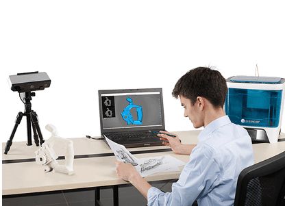 Shining 3D Einscan SE/SP Compatible con impresoras Shining 3D imagen de Einscan SE/SP Compatibilidad