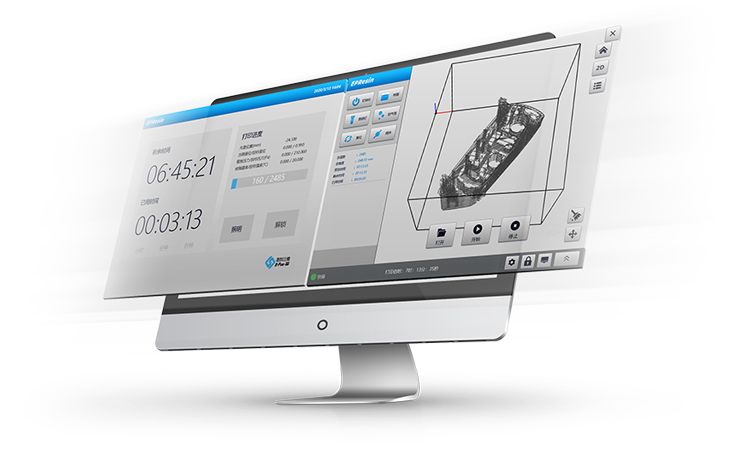 Imagen de impresora 3D EP a800 Software facil de usar