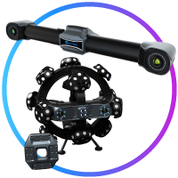Cad Avshmeip Escáner 3D Trackscan Scantech