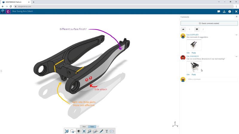 solidworks 2024 Colaboración cadavshmeip