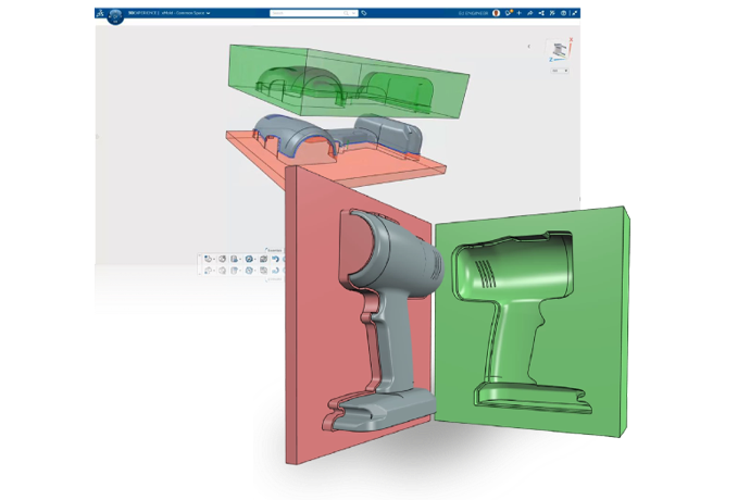 SolidWorks 3D Mold Creator solidworks-3d-mold-creator-rol-3dexperience-producto