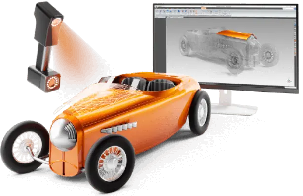 car_with_Geomagic_Wrap
