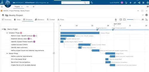 3DEXPERIENCE Project Planner Rol 3dexperience-project-planner-rol