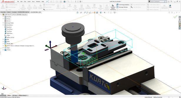 SolidWorks CAM Integra el Diseño y la Fabricación - CAD AVSHMEIP