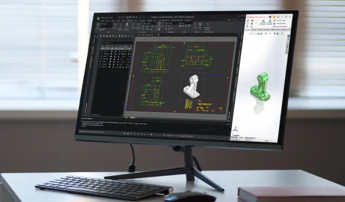 DraftSight, software CAD 2D profesional para crear, editar y revisar dibujos DWG.