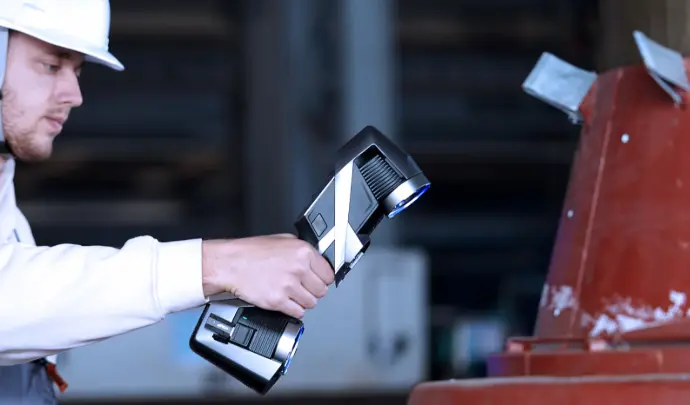 KSCAN-E - Escáner 3D inalámbrico todo en uno para precisión industrial