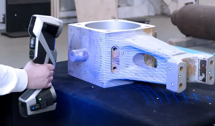 KSCAN-X - Escáner 3D inalámbrico para mediciones a gran escala