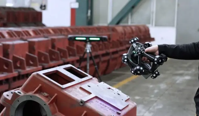 NIMBLETRACK-C - Sistema de escaneo 3D compacto e inalámbrico para mediciones rápidas