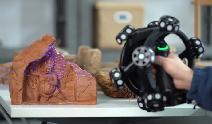 NIMBLETRACK-CR - Sistema de escaneo óptico 3D inalámbrico para alta precisión