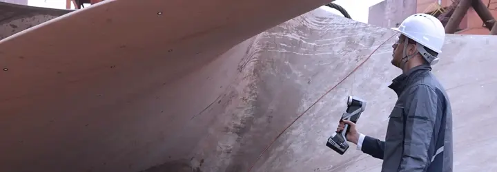 Profundidad de campo ultragrande del escáner 3D KSCAN-X