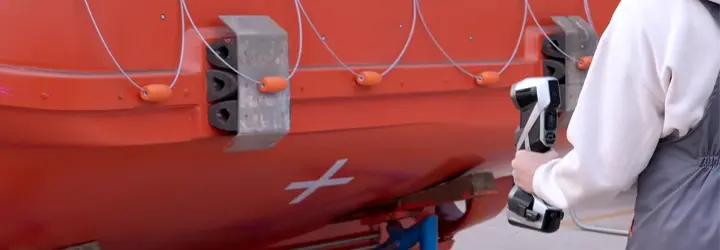 Área de escaneo ultragrande del escáner 3D KSCAN-X