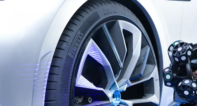 Velocidad de escaneo 6,630,000 puntos por segundo en NimbleTrack Gen2