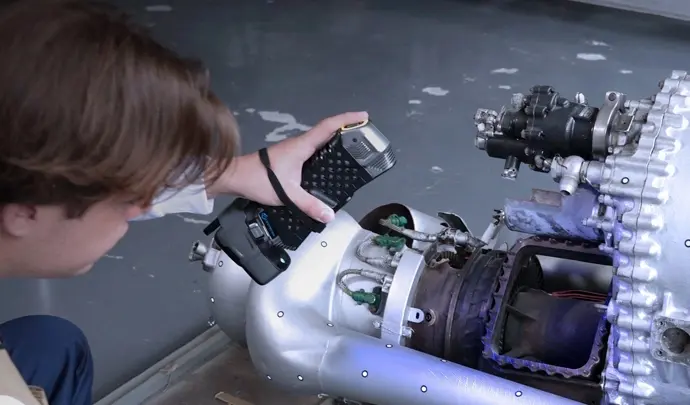 SIMSCAN-S Gen2 - Escáner 3D del tamaño de la palma de la mano con una precisión muy alta
