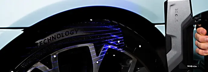 3DeVOK MT Gen2 para escaneo de materiales complejos