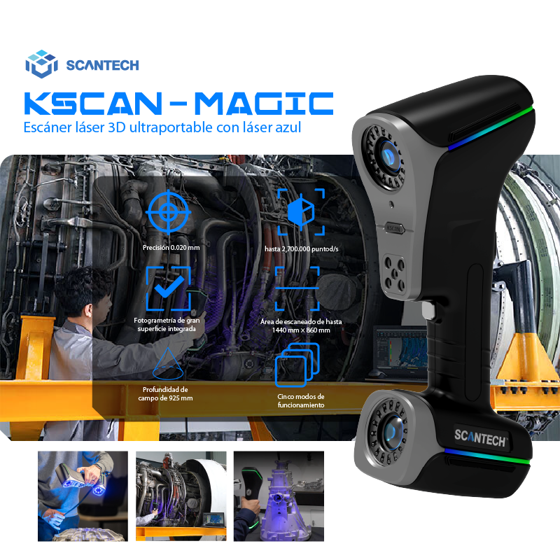 ESCANER 3D KSCAN MAGIC 1